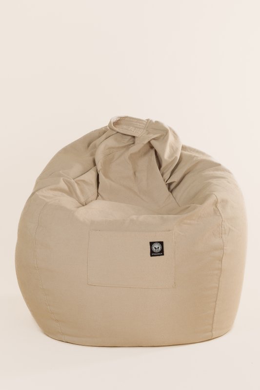 Beige Zitzakhoes Rauk Beige