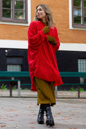 Rød Cape Murrey Rød