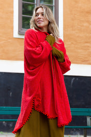 Rød Cape Murrey Rød