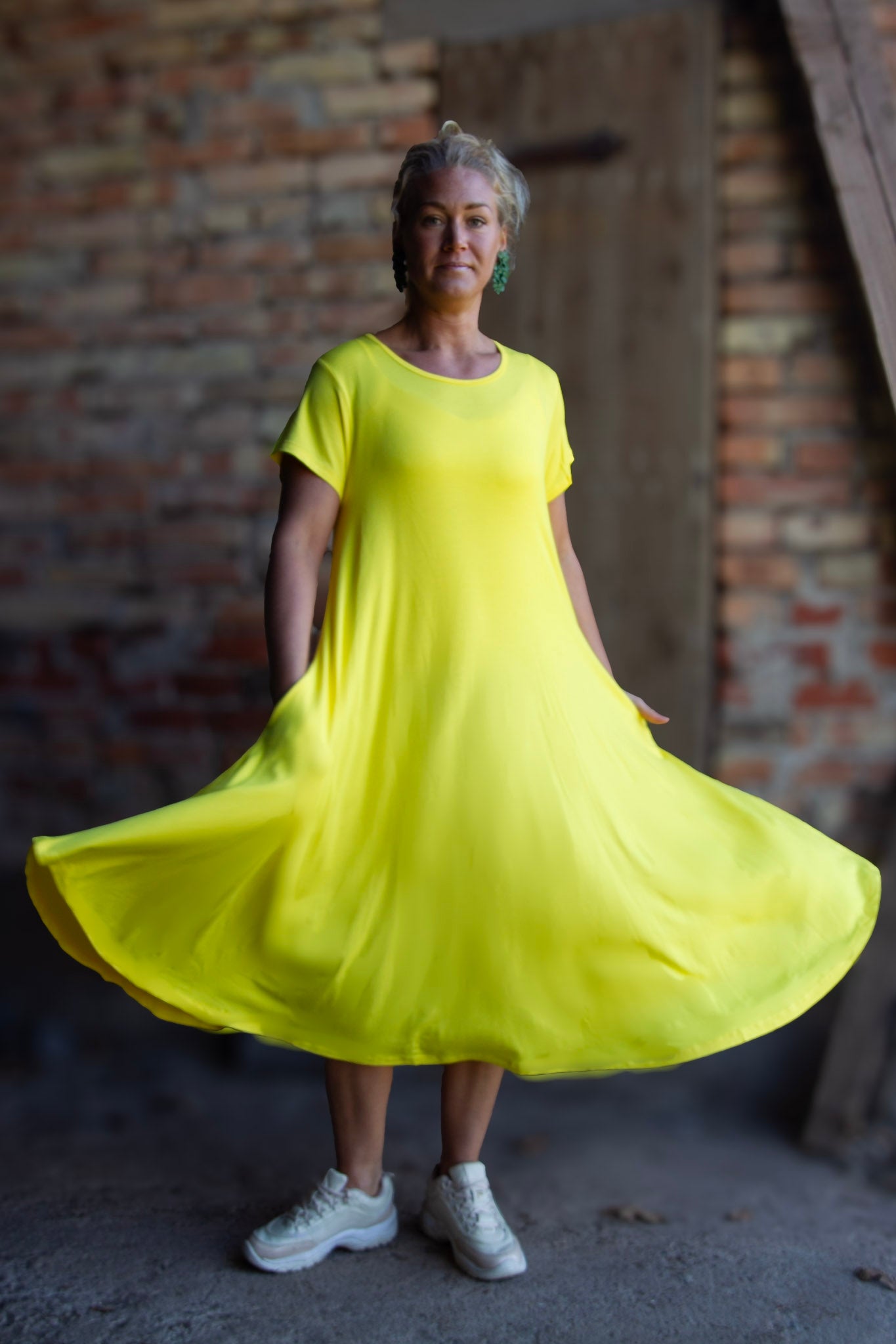 Gul Klänning Ballerina Original New Yellow