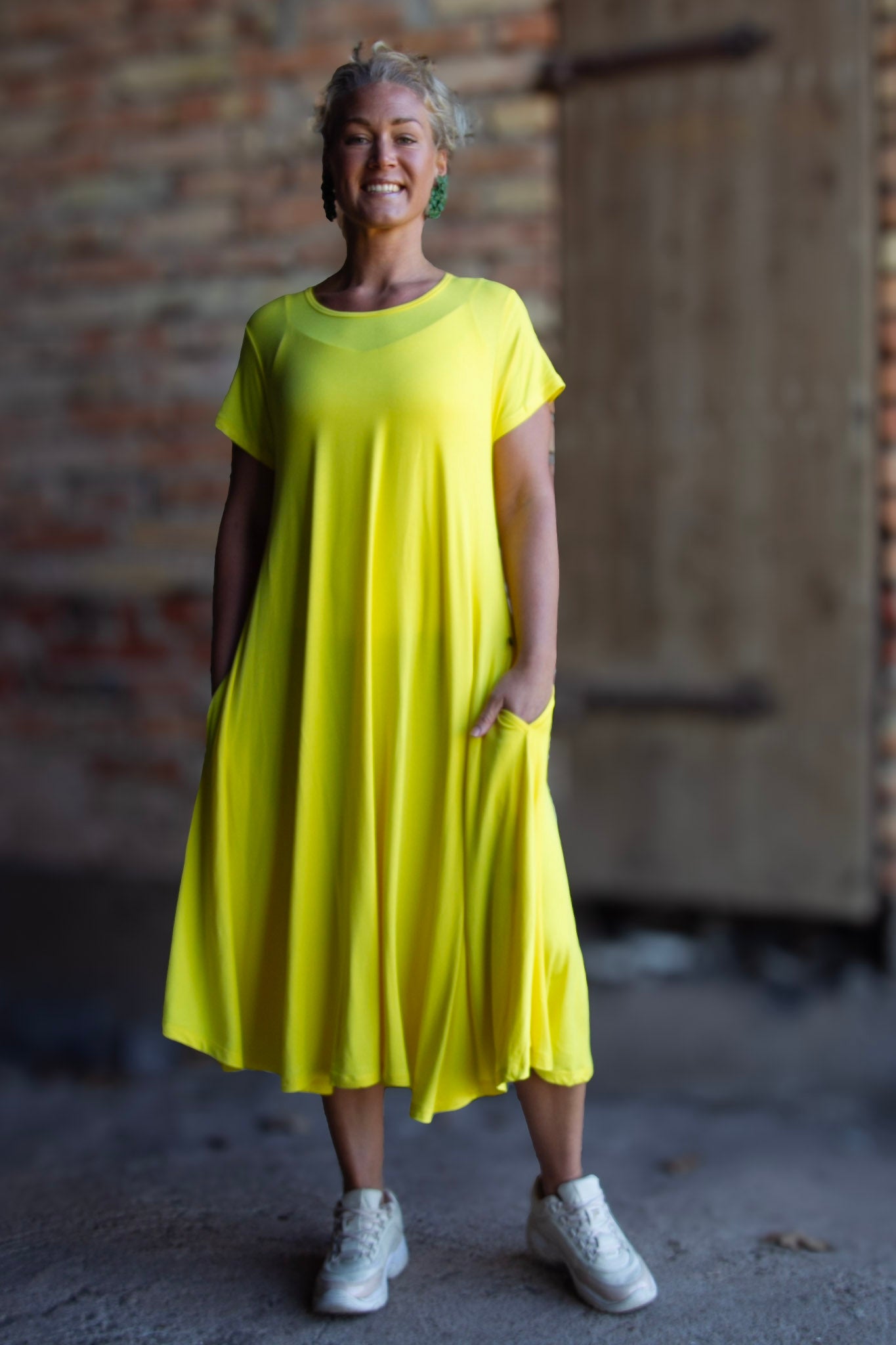 Gul Klänning Ballerina Original New Yellow