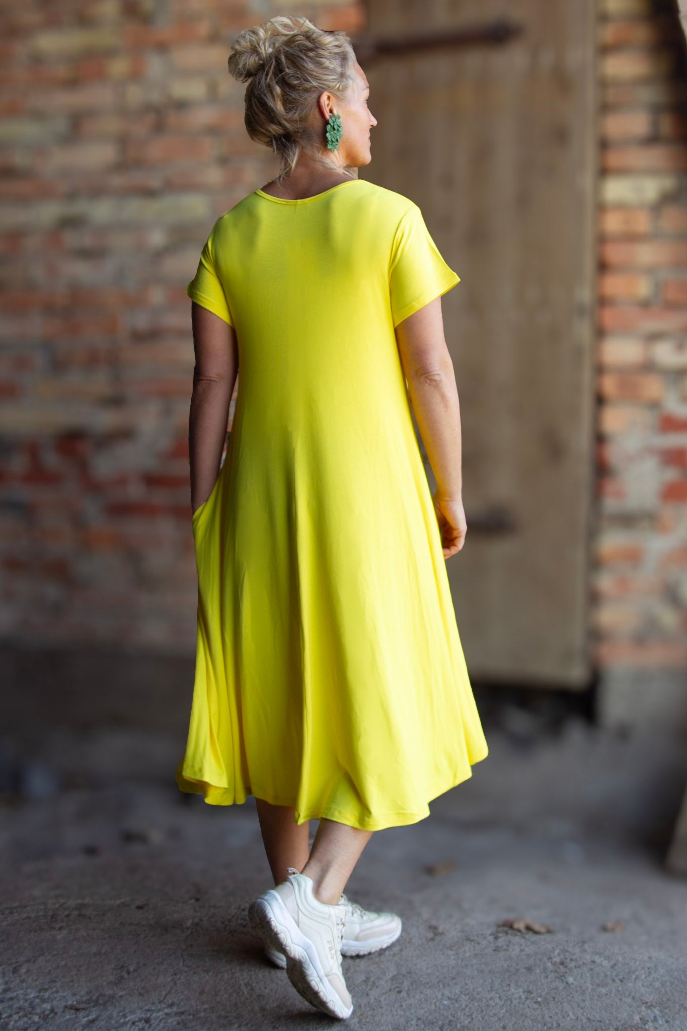 Gul Klänning Ballerina Original New Yellow