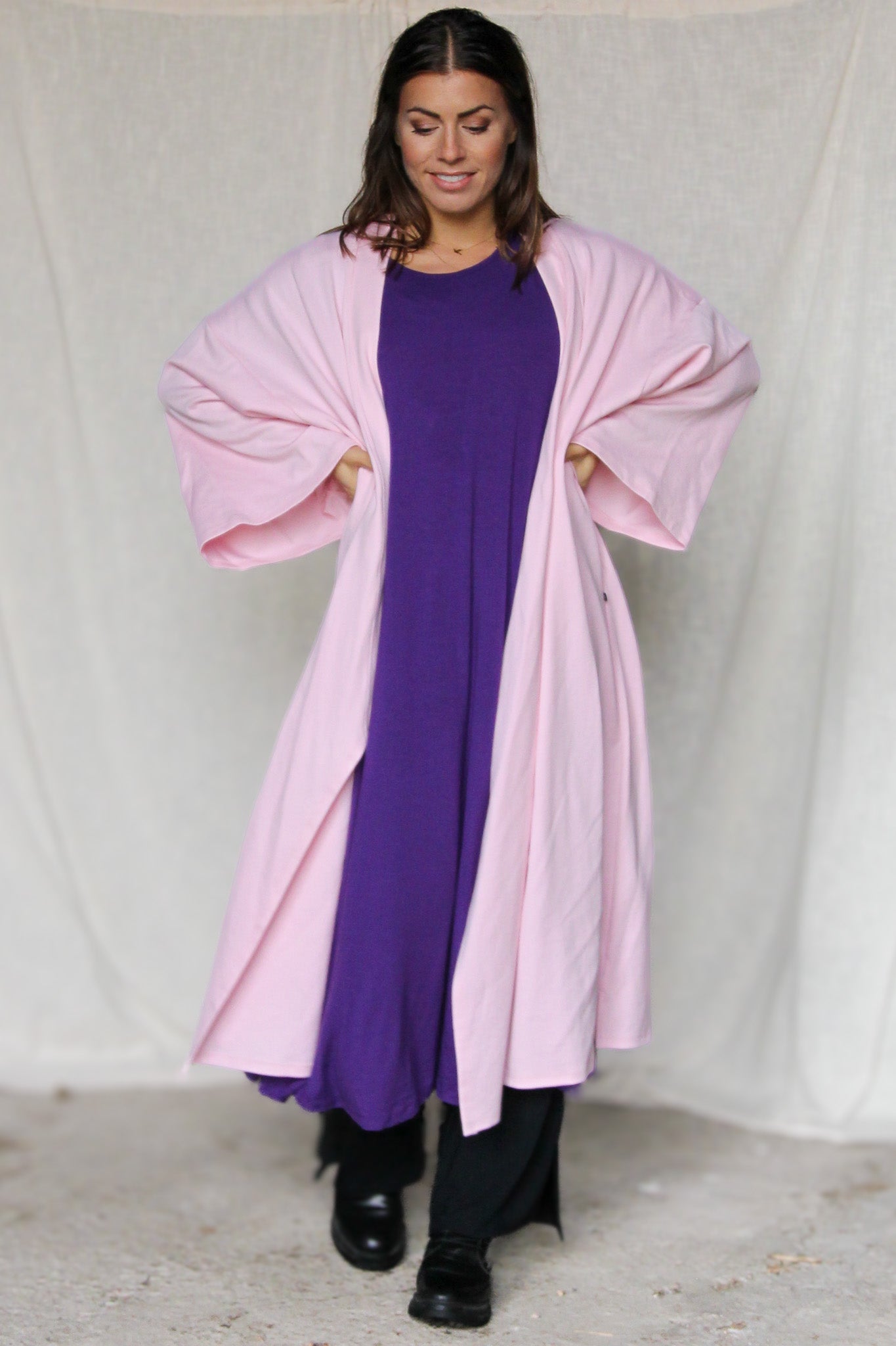 Ljusrosa Kimono Summerdays Light Pink