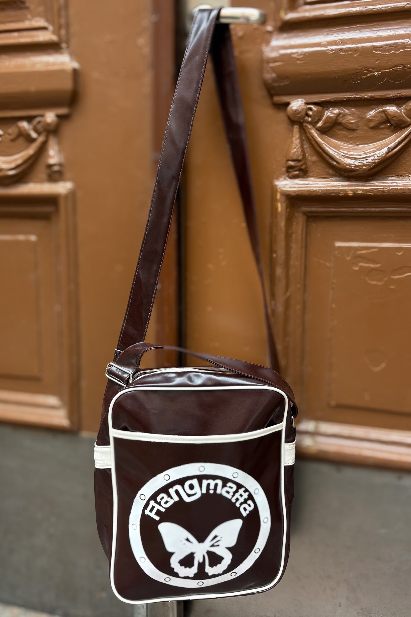 Brun Hangmatta Vintage Väska Brown