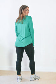 Grön Tröja Frida Longsleeve Green