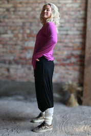 Lila Tröja Frida Longsleeve Purple