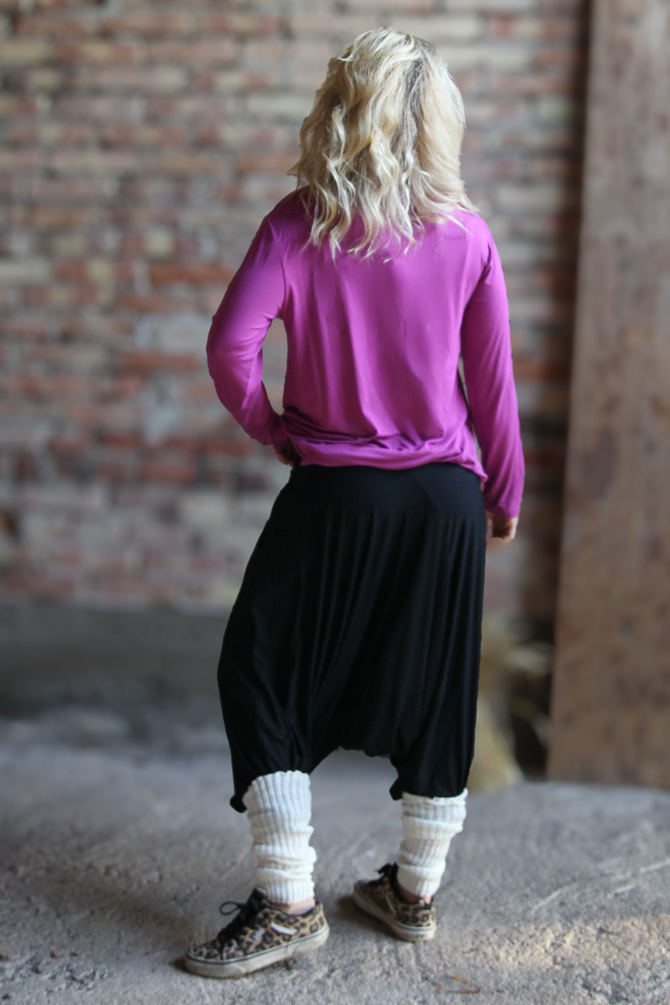 Lila Tröja Frida Longsleeve Purple