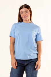 Lyseblå T-skjorte Bufana Blå