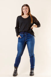 Dark Blue Jeans Urban Stretch Dark Blue