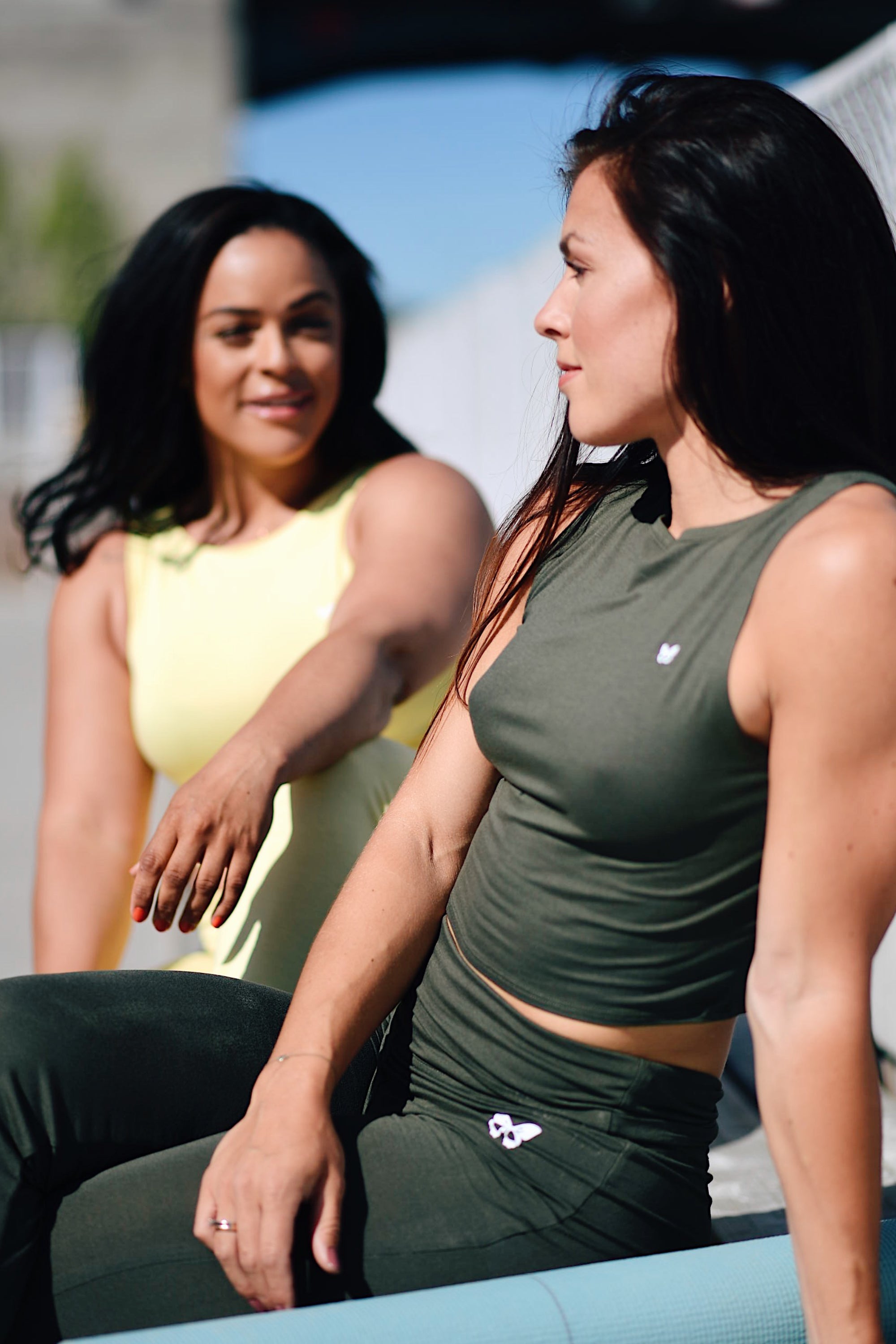 Vihreä Top Nova Forest Green