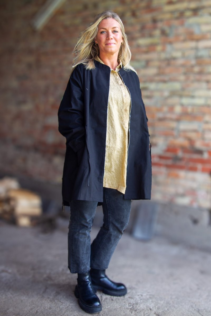 Zwarte Cargo-jas Abisko Zwart