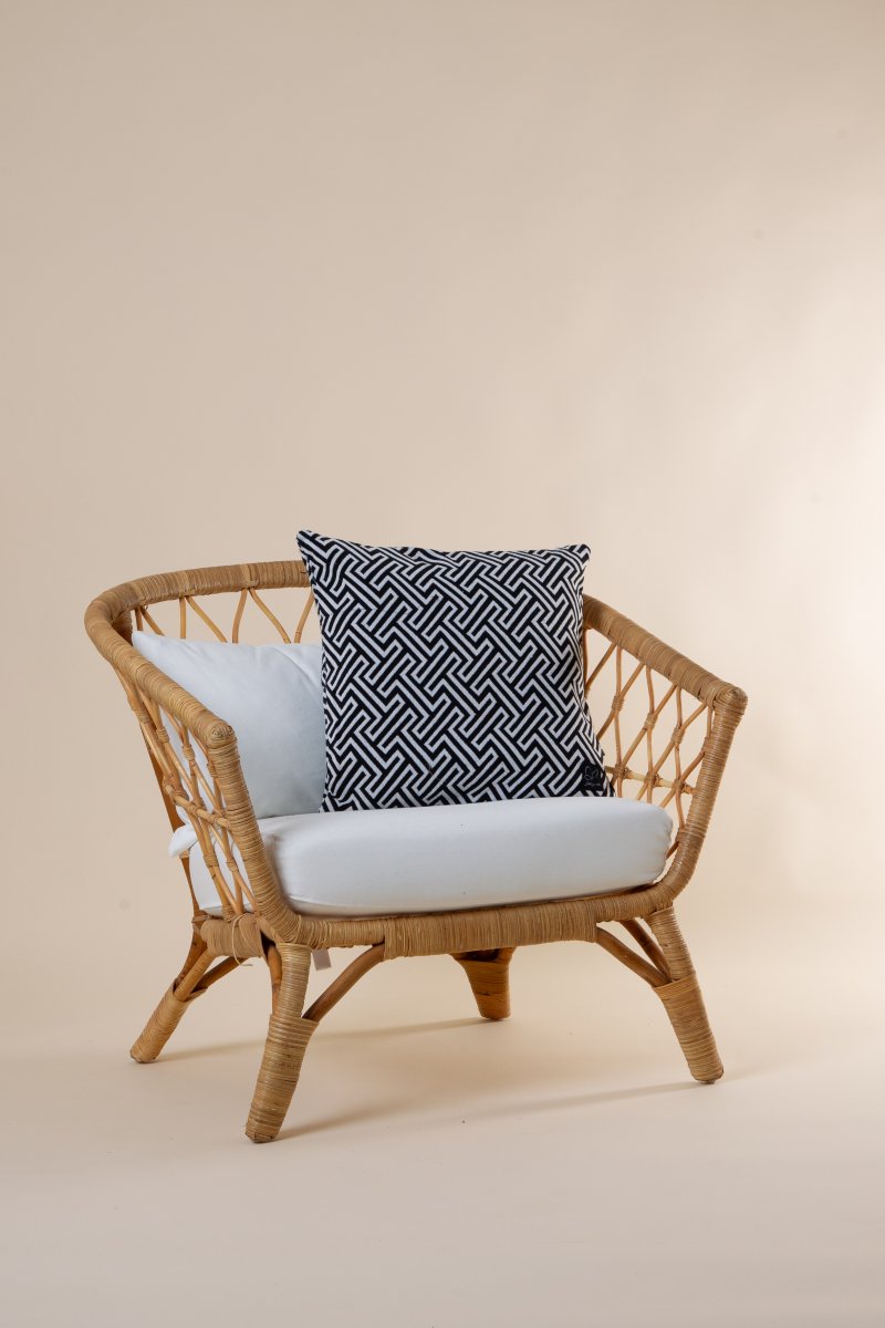 Black & White Pillowcase Älvadalen Black & White