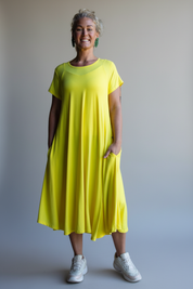 Gul Klänning Ballerina Original New Yellow