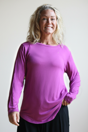 Lila Tröja Frida Longsleeve Purple