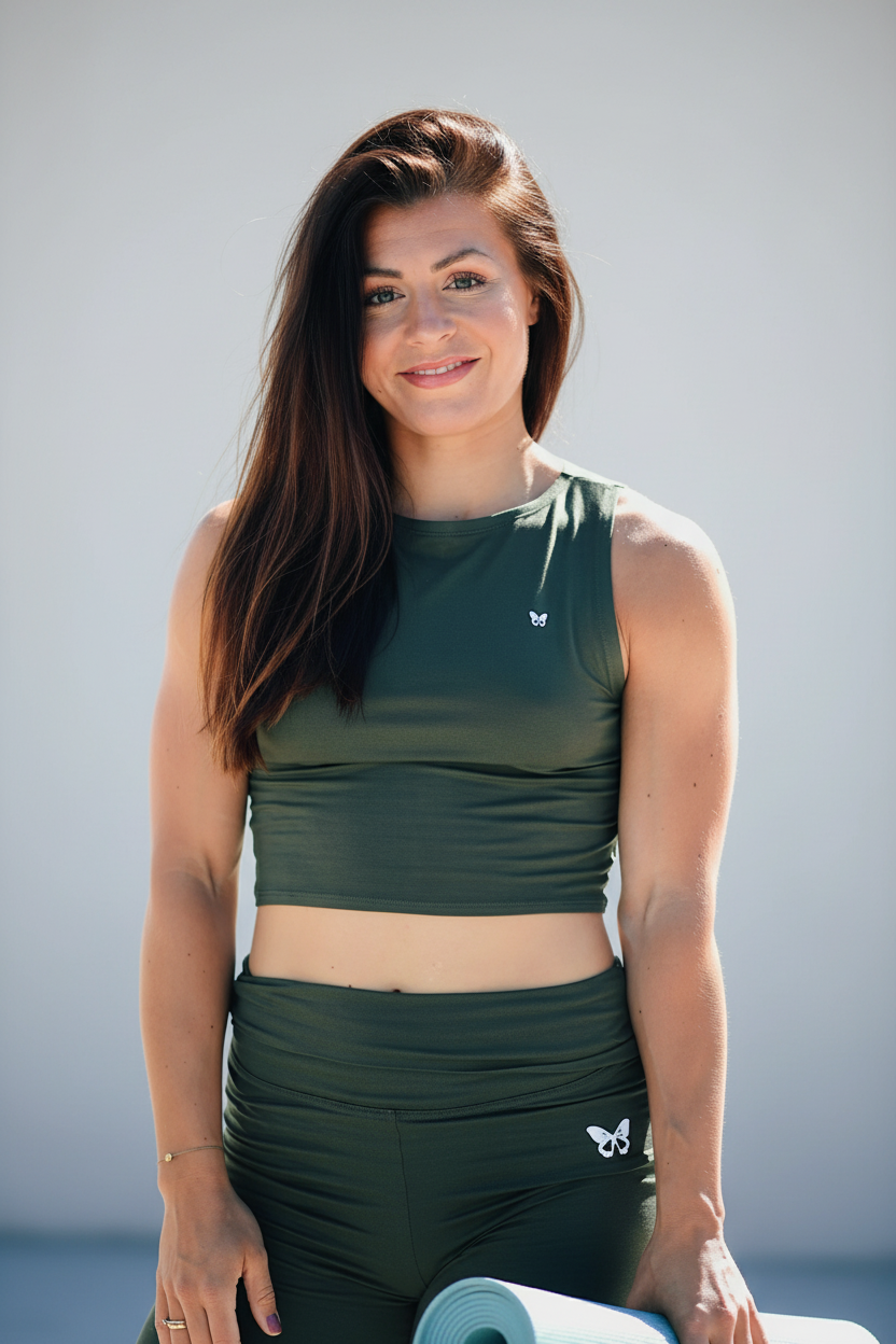 Vihreä Top Nova Forest Green