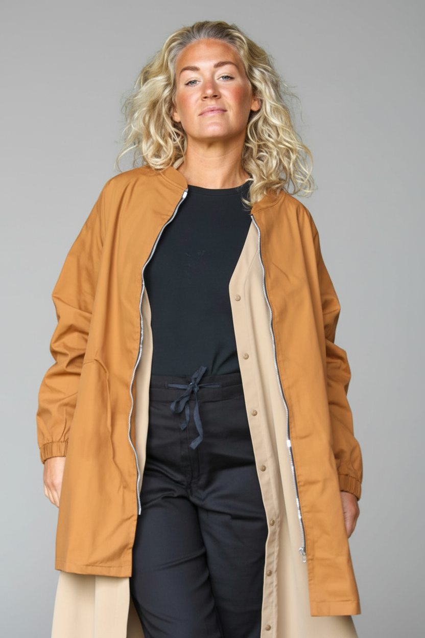 Rostfärgad Cargojacka Abisko Rust