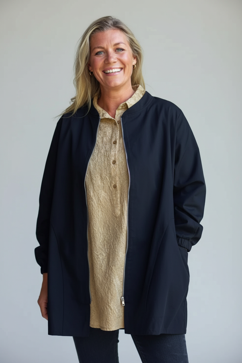 Zwarte Cargo-jas Abisko Zwart