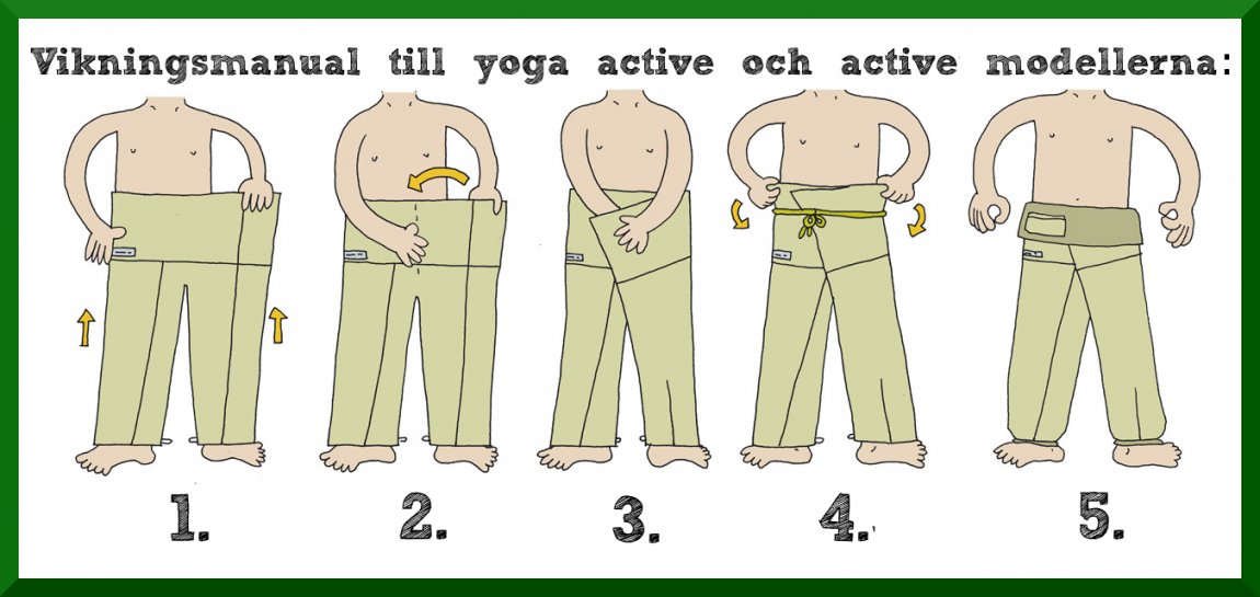 Taitettava käsikirja - Yoga Active