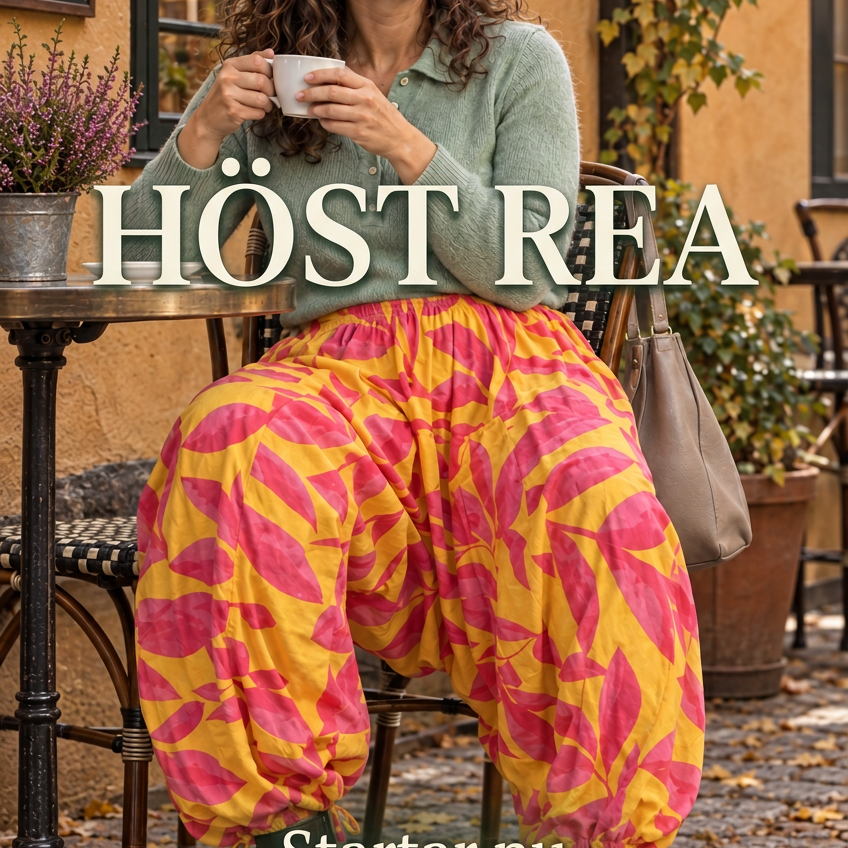 Höstrea-bild med rubrik och knapp