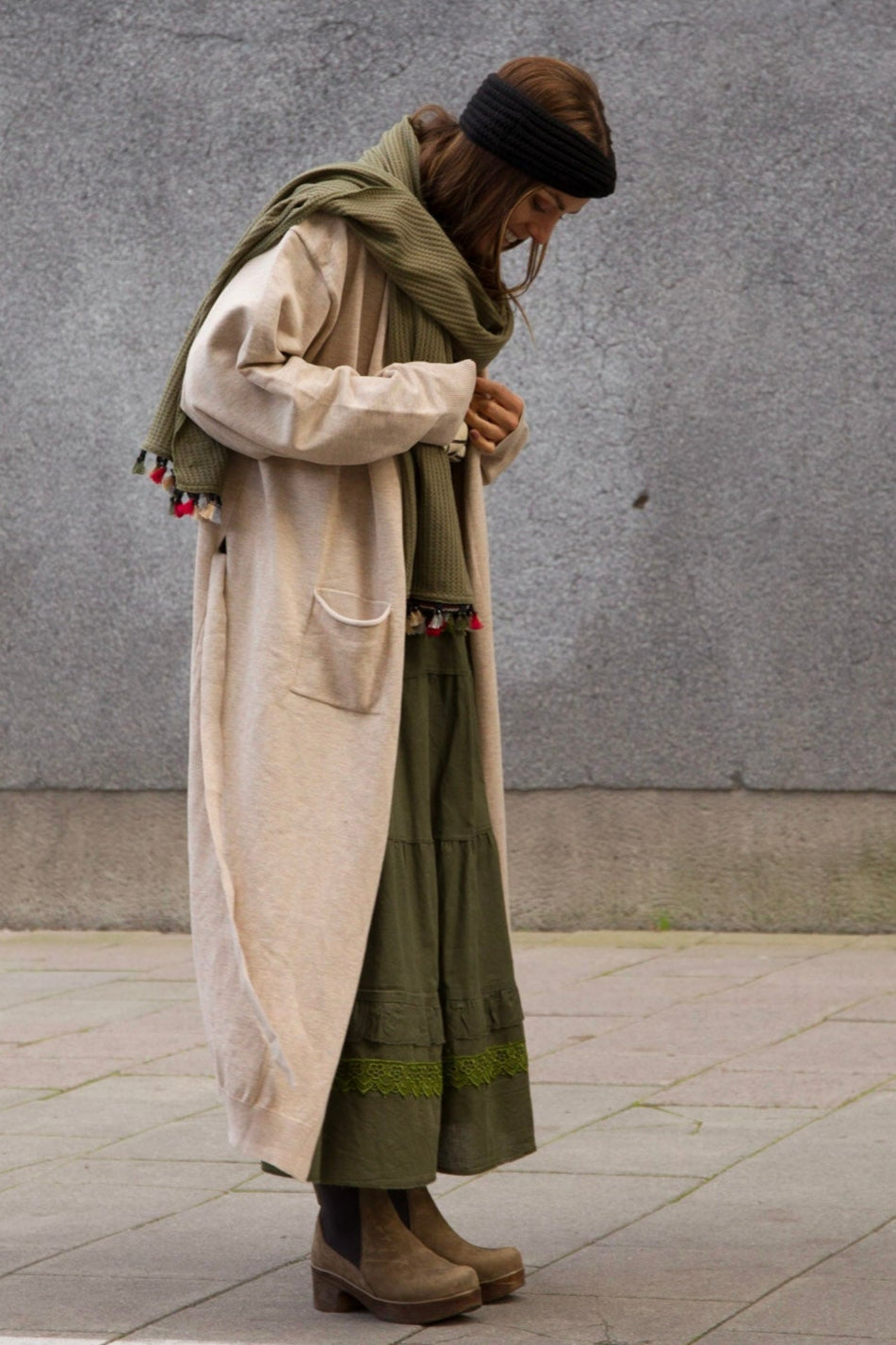 Beige Cardigan Kvarnsveden Beige