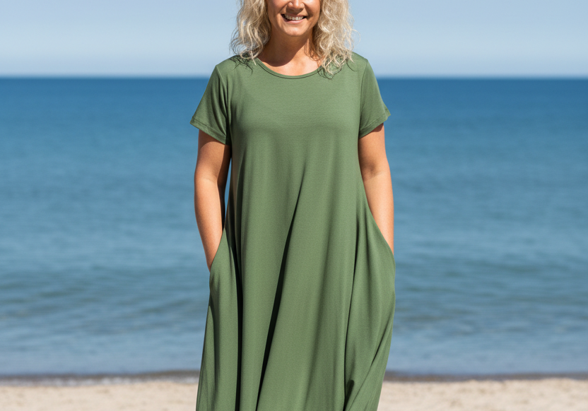 Secondhand referensbild – Grön Klänning Ballerina Original Warm Green