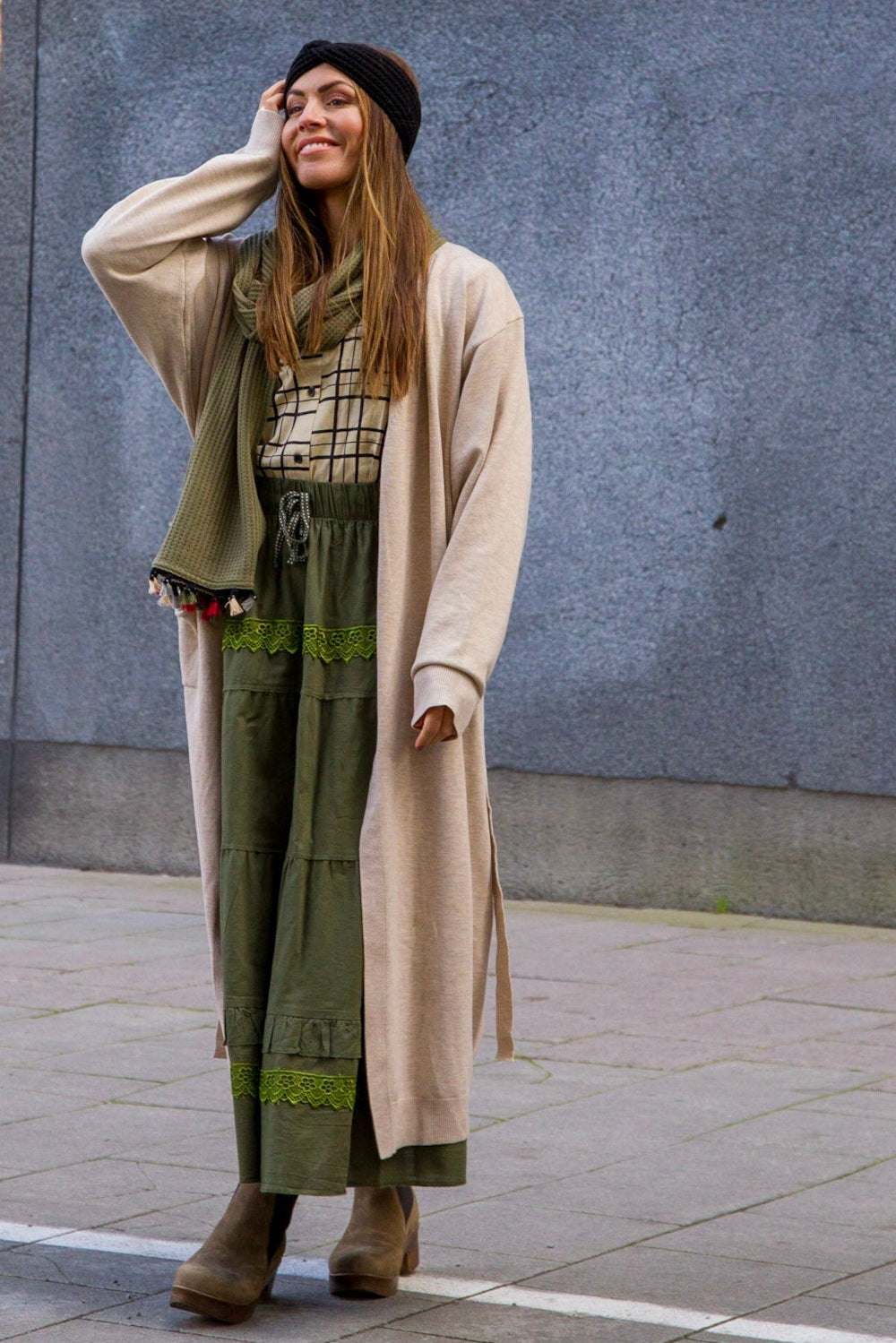 Beige Cardigan Kvarnsveden Beige
