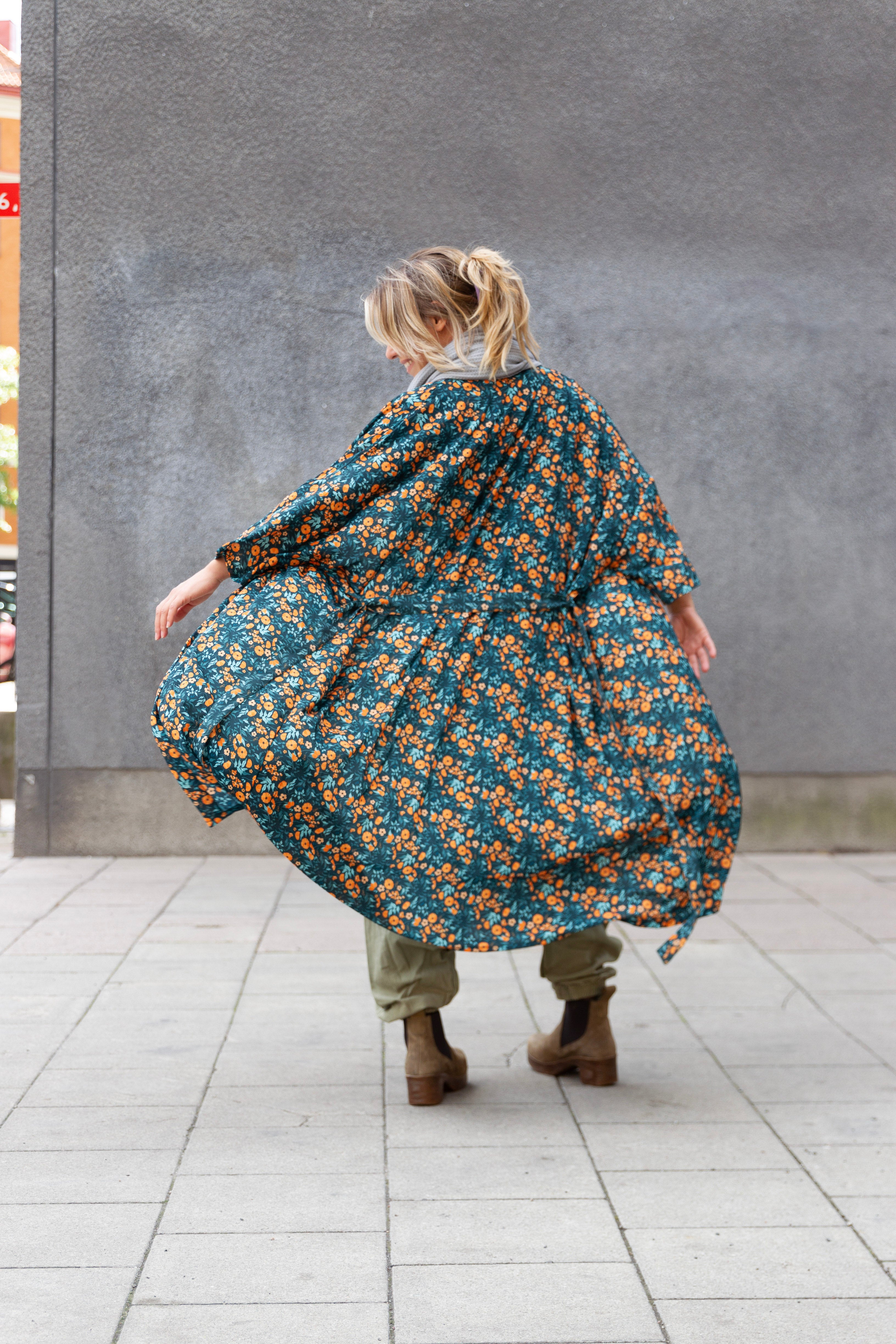 Tylösand Kimono Flower Green