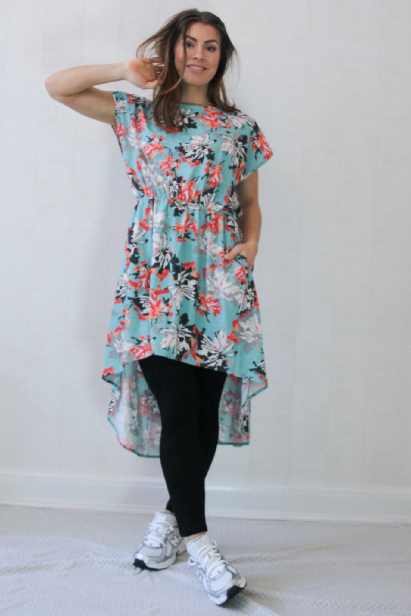 Blue Floral Dress Pilbo Blue Flower