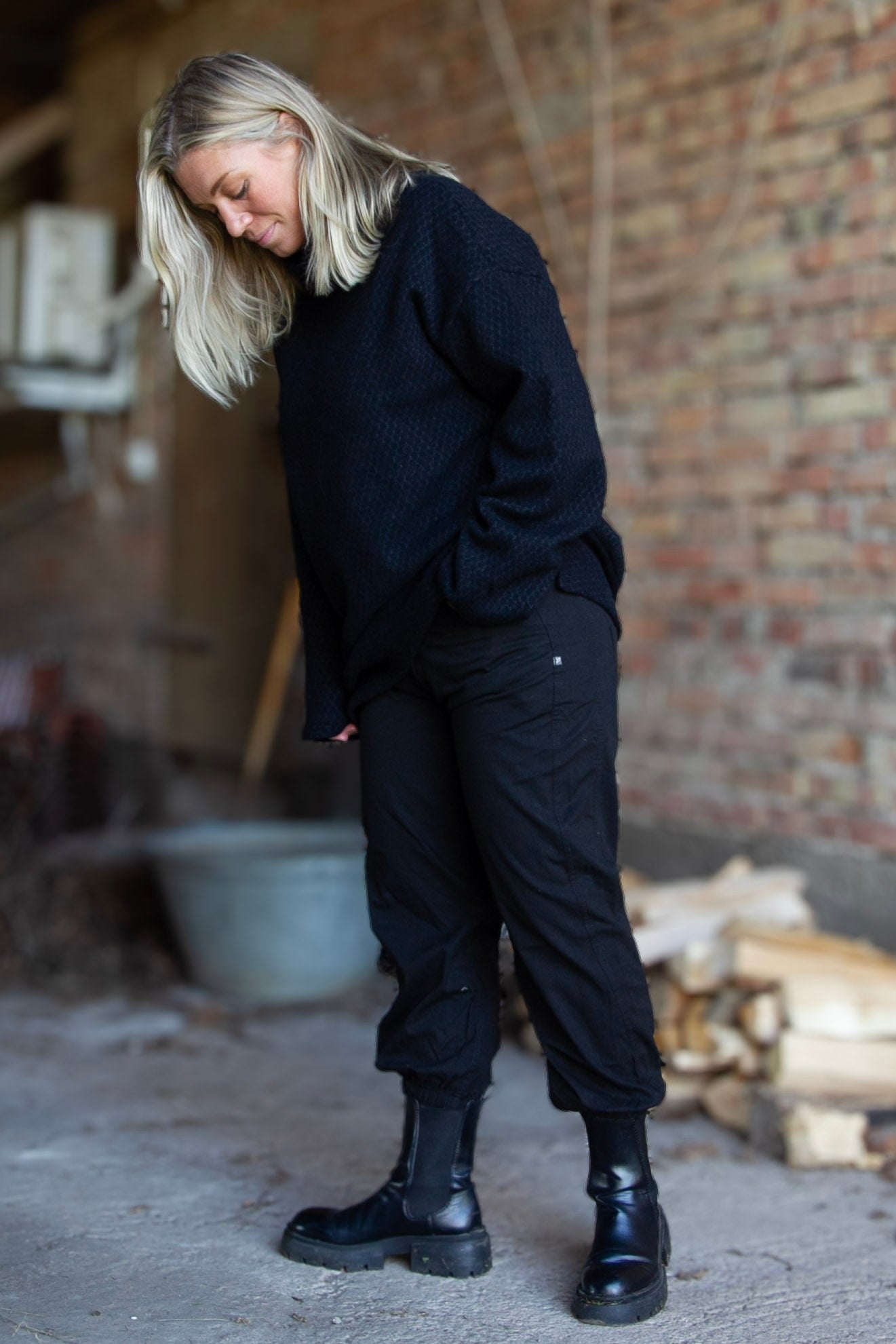 Black Cargo Pants Grimeton Cargo New Black