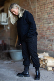 Black Cargo Pants Grimeton Cargo New Black
