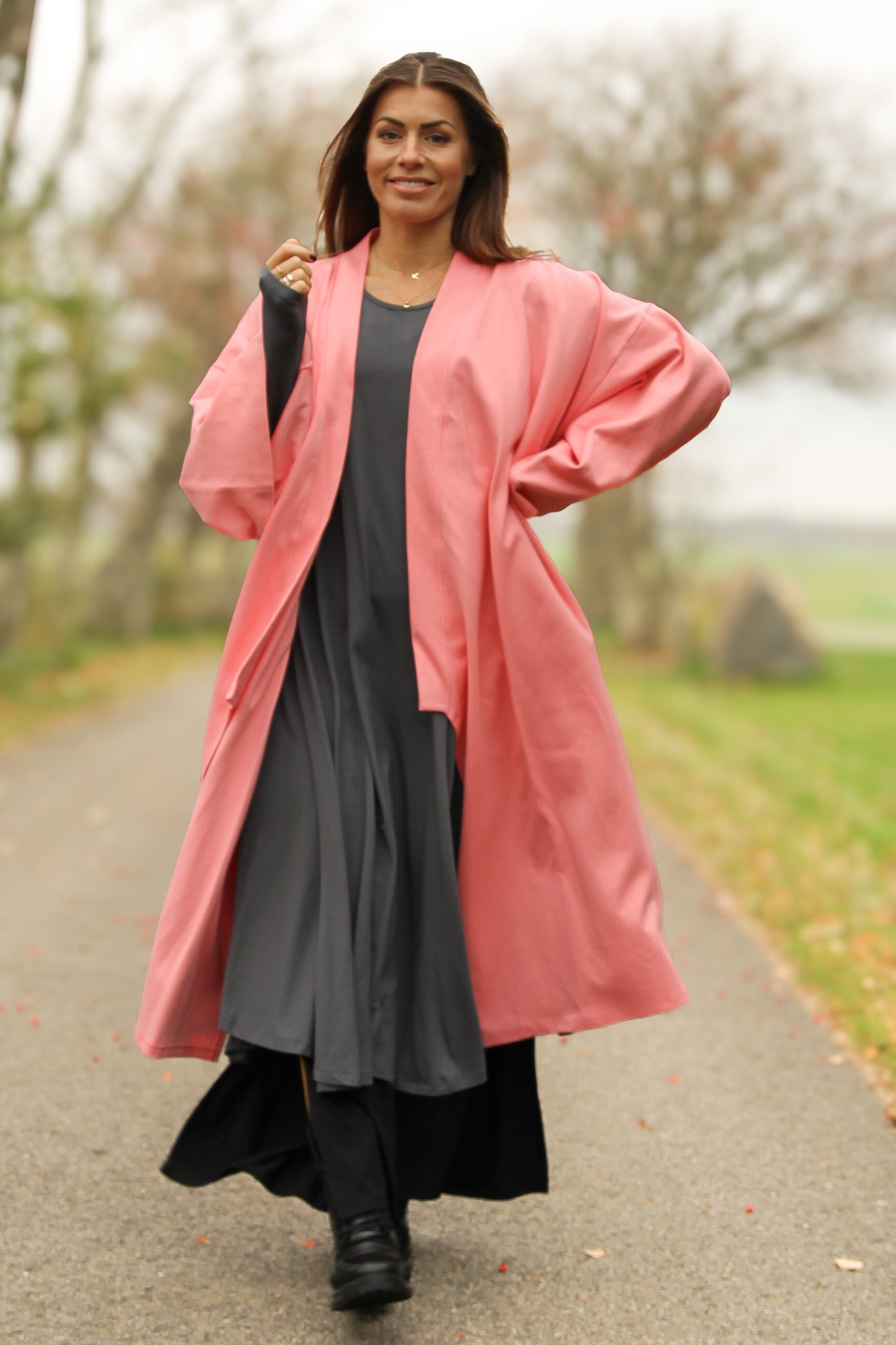 Rosa Kimono Summerdays Sonnenuntergang Frieden