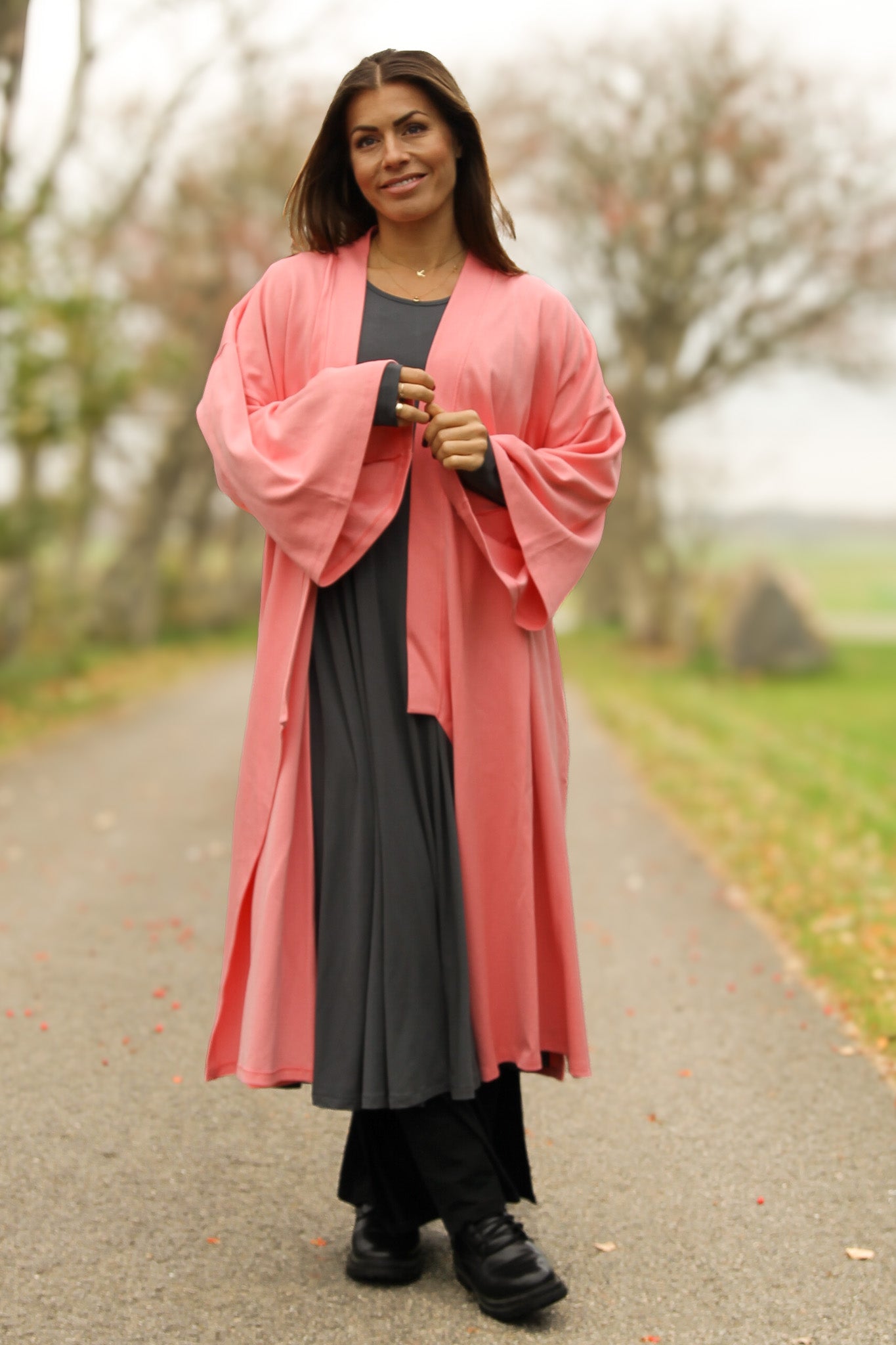 Rosa Kimono Summerdays Sonnenuntergang Frieden