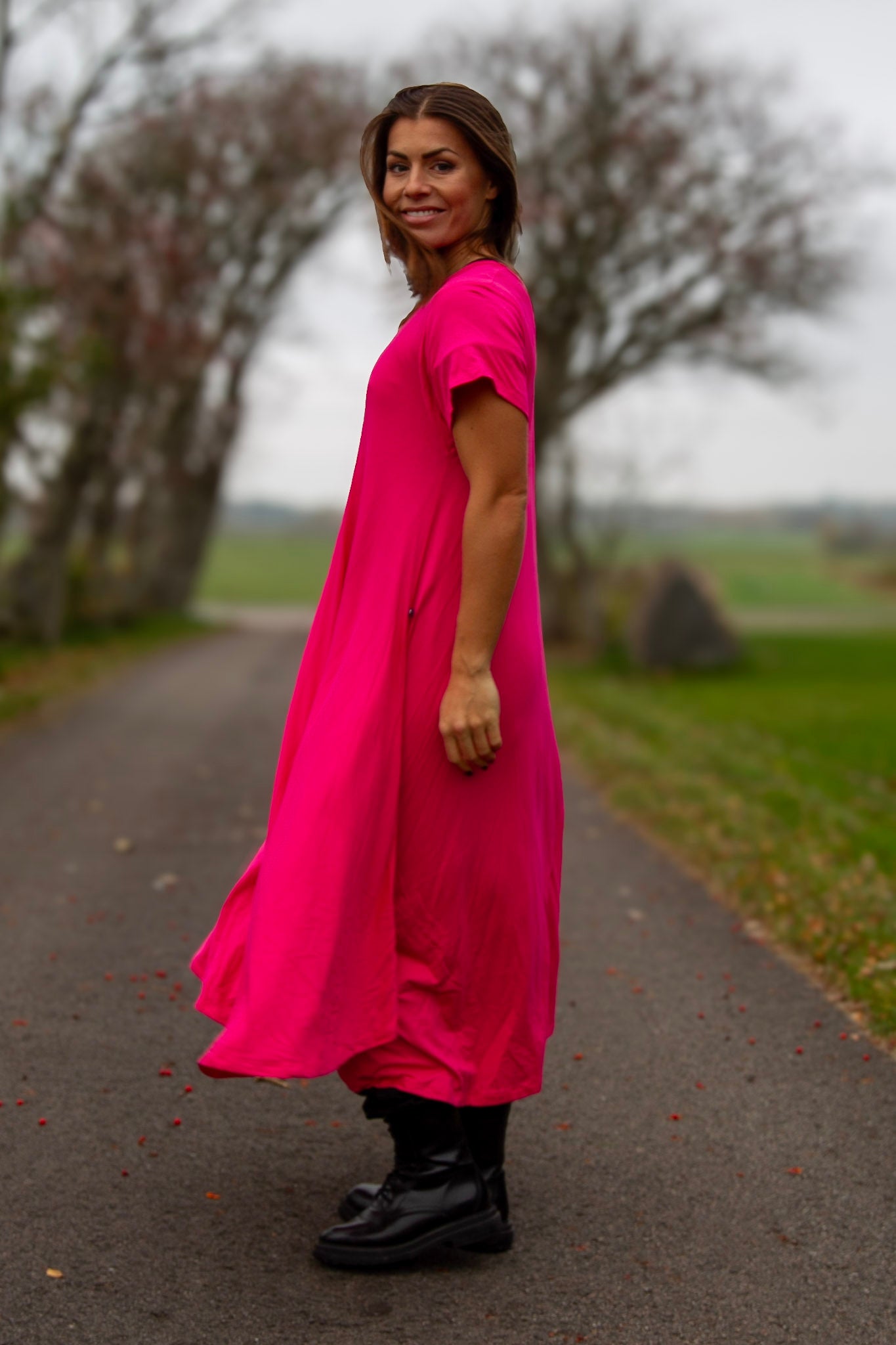 Rosa Kleid Ballerina Rosa