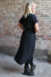 Schwarzes Kleid Roxy Schwarz