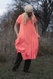 Rosa Klänning Ballerina Original Peach/Pink