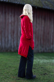 Rotes Hoodiekleid Scarlet Smile Rot