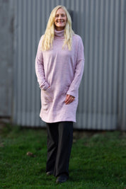 Rosa Tröjklänning Polo Loose Pink