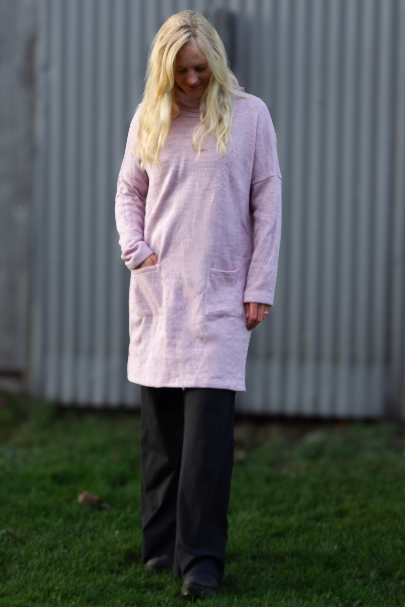 Rosa Tröjklänning Polo Loose Pink