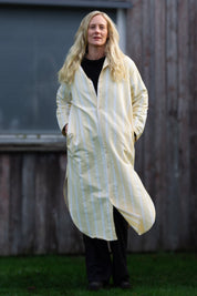 Gelbes Hemdkleid Småland Gelb