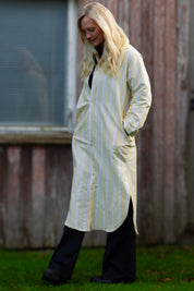 Gelbes Hemdkleid Småland Gelb