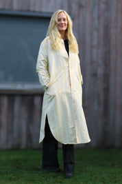 Gelbes Hemdkleid Småland Gelb