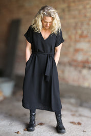 Schwarzes Kleid Roxy Schwarz