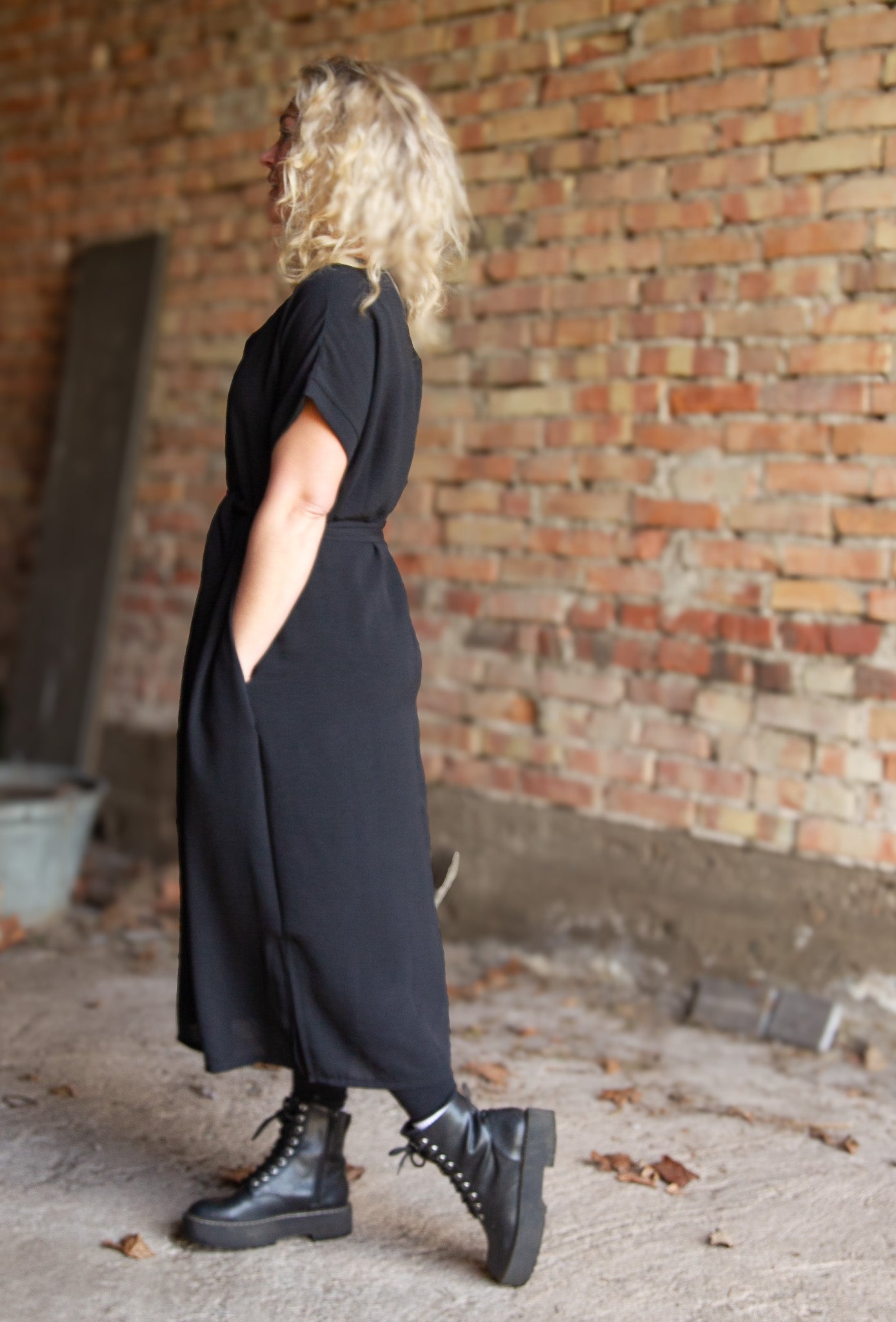 Schwarzes Kleid Roxy Schwarz