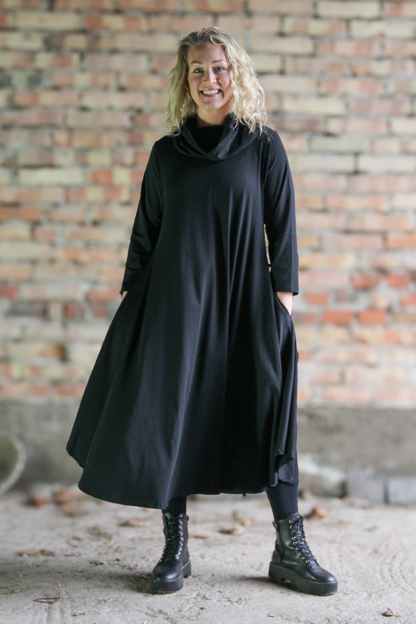 Black Dress Ballerina Polo Black