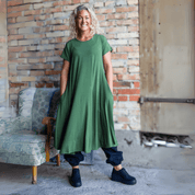Grøn Kjole Ballerina Original Varm Grøn 
