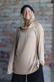 Beige Polotröja Embrace Beige