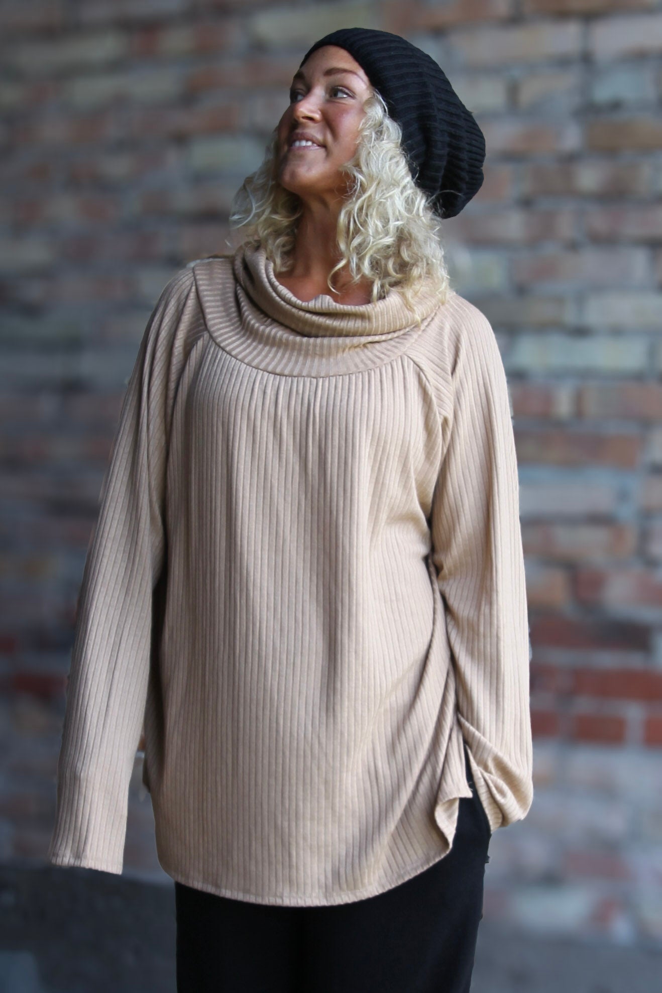Beige Polotröja Embrace Beige