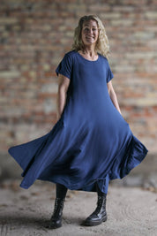 Blue Dress Ballerina Original Insignia Blue