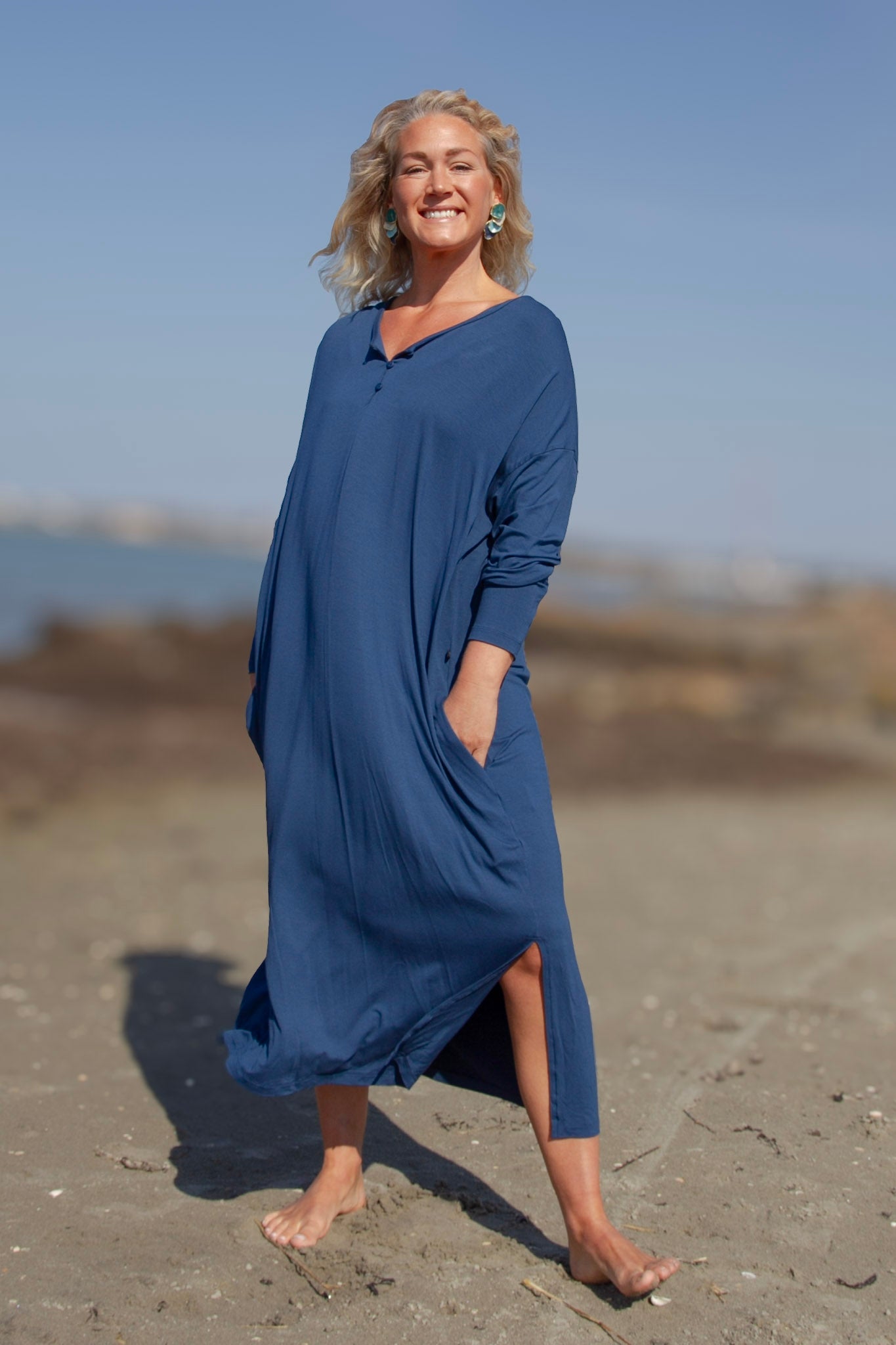 Blue Dress Linn Insignia Blue