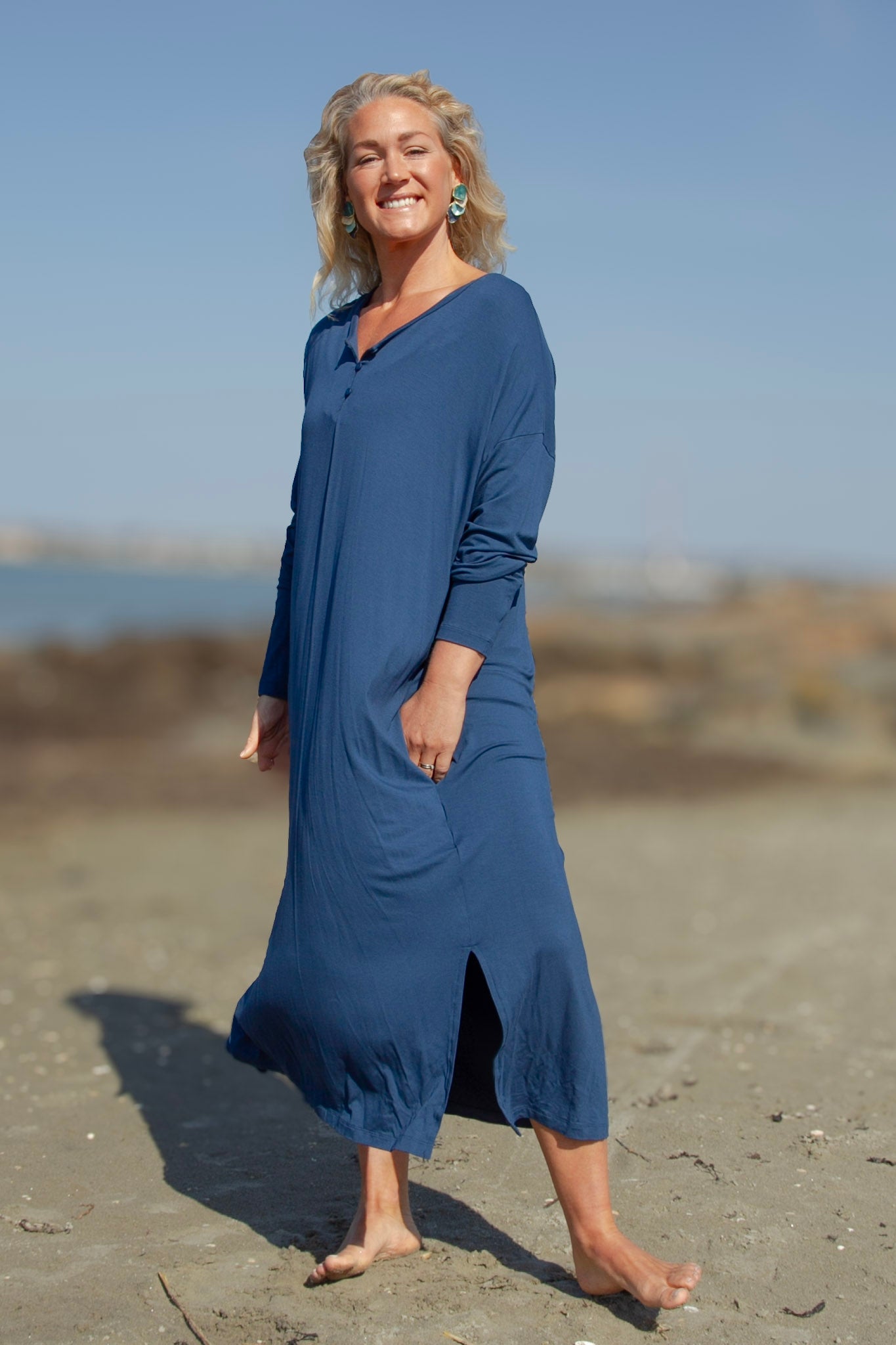 Blue Dress Linn Insignia Blue